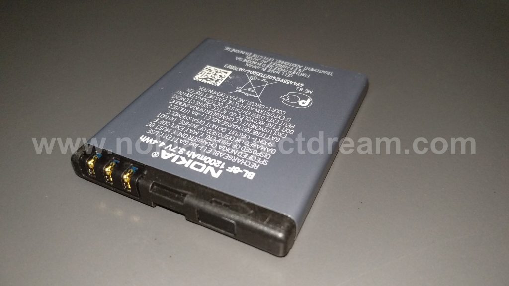Batterie Polarcell BL-6F Haute Performance - 1100mAh Li-Ion - Pour Nokia N95 8GB, N78, N79