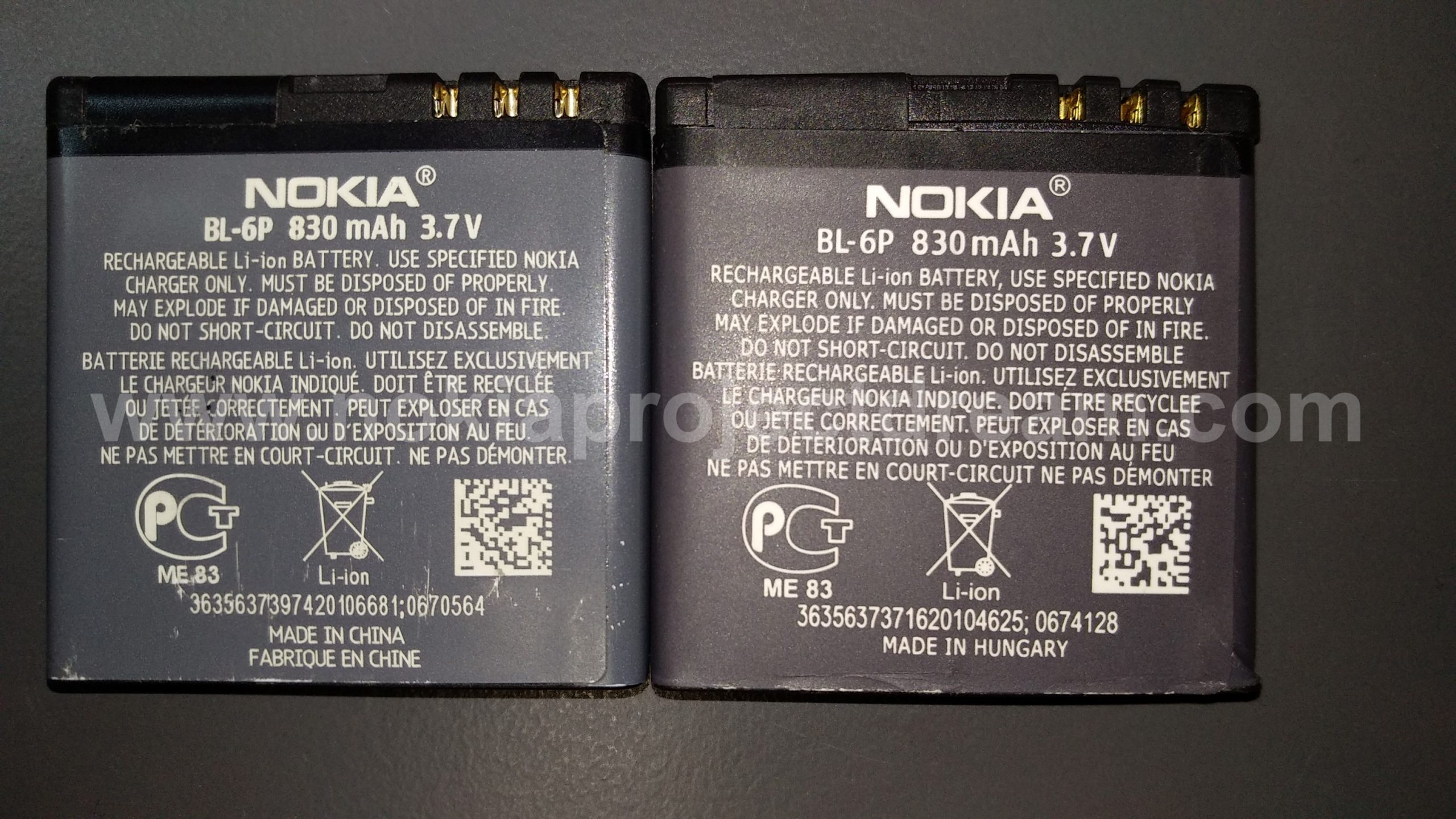 Nokia BL-6P Battery – Nokia Project Dream
