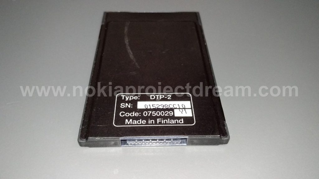 Nokia DTP-2 Cellular Data Card – Nokia Project Dream