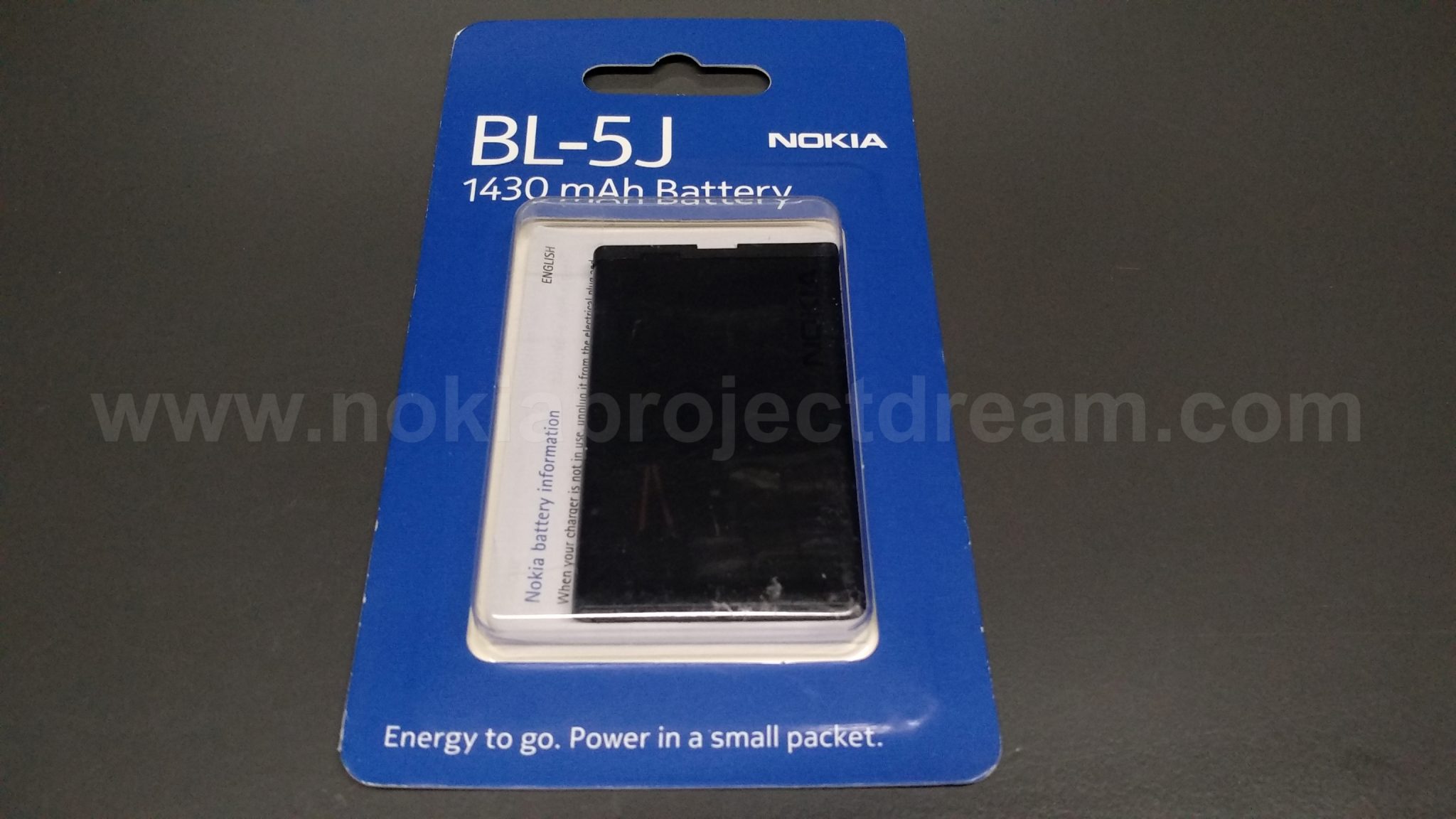 Noki 1430mAh BL-5J Replacement Battery For Nokia Lumia 525/526/530, 3020, C3, X1-01