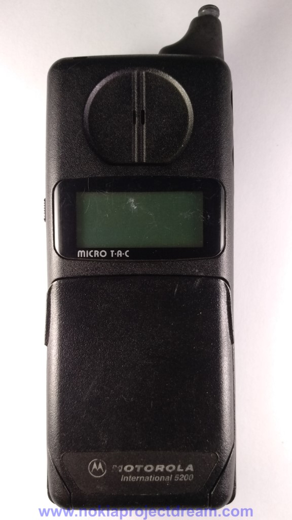 Motorola Micro TAC 5200 International Nokia Project Dream