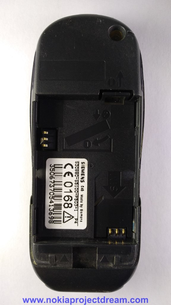 Retro Ordenadores Orty: Teléfono móvil Siemens C45 (Vodafone) (2001
