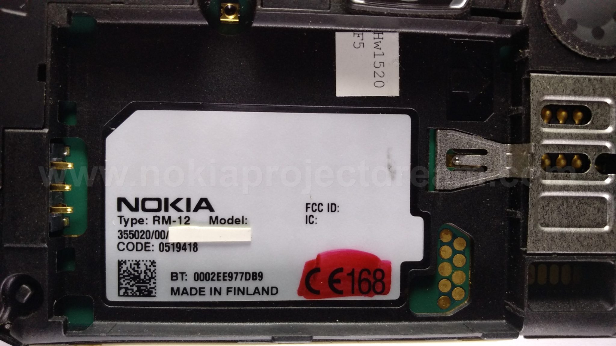 Nokia Rm 1152 Nokia 7710 RM-12 Prototype – Nokia Project Dream