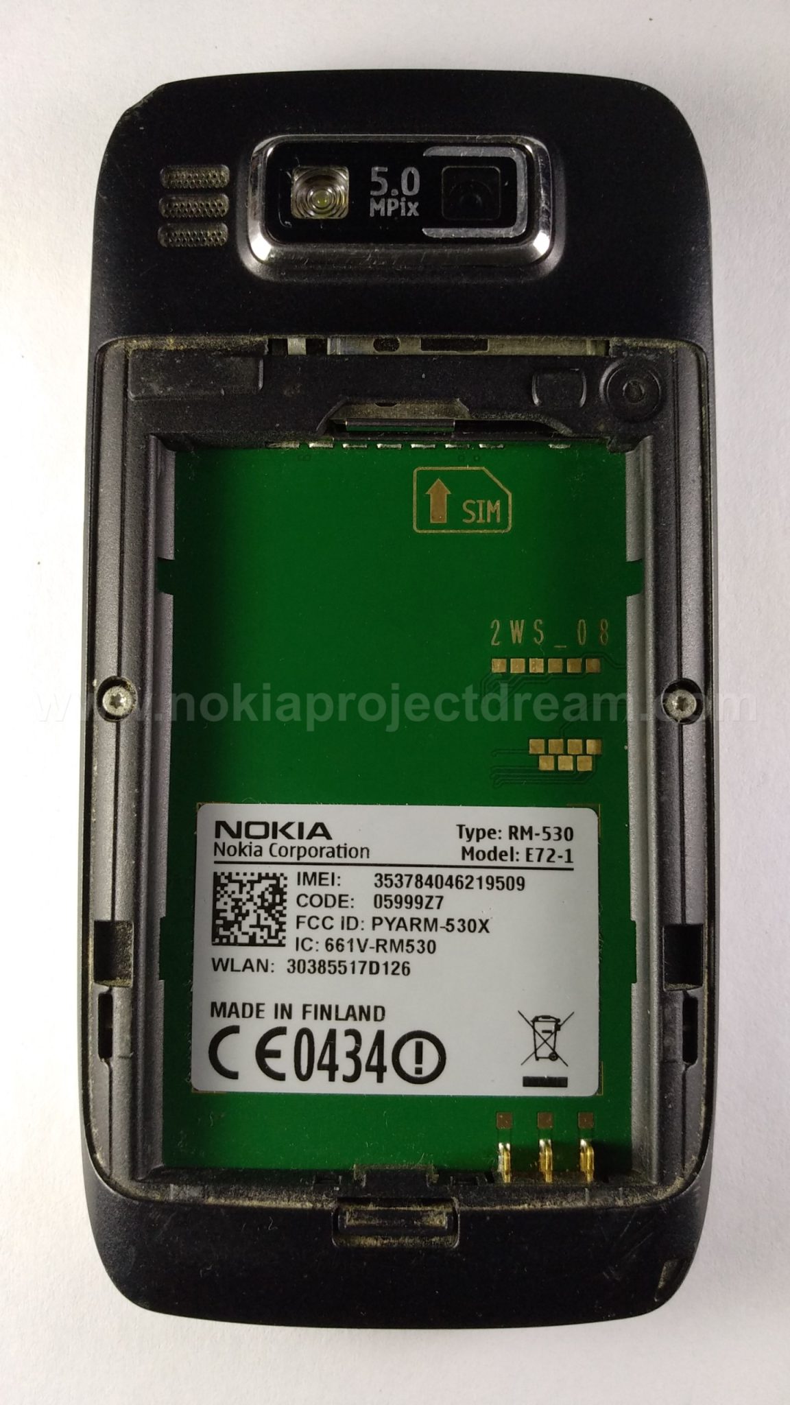 Nokia Rm 1152 Nokia E72-1 RM-530 – Nokia Project Dream